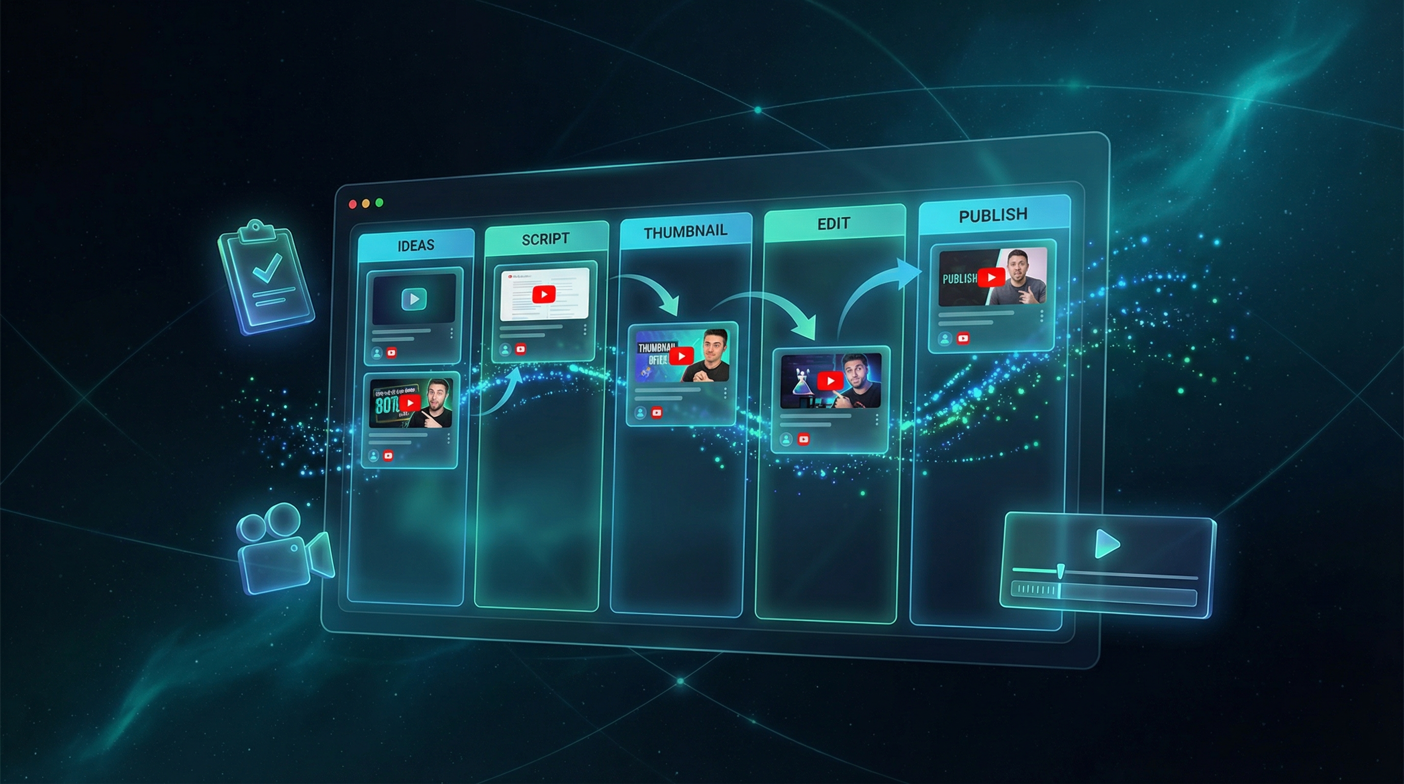 Dojo - YouTube video planning and production pipeline