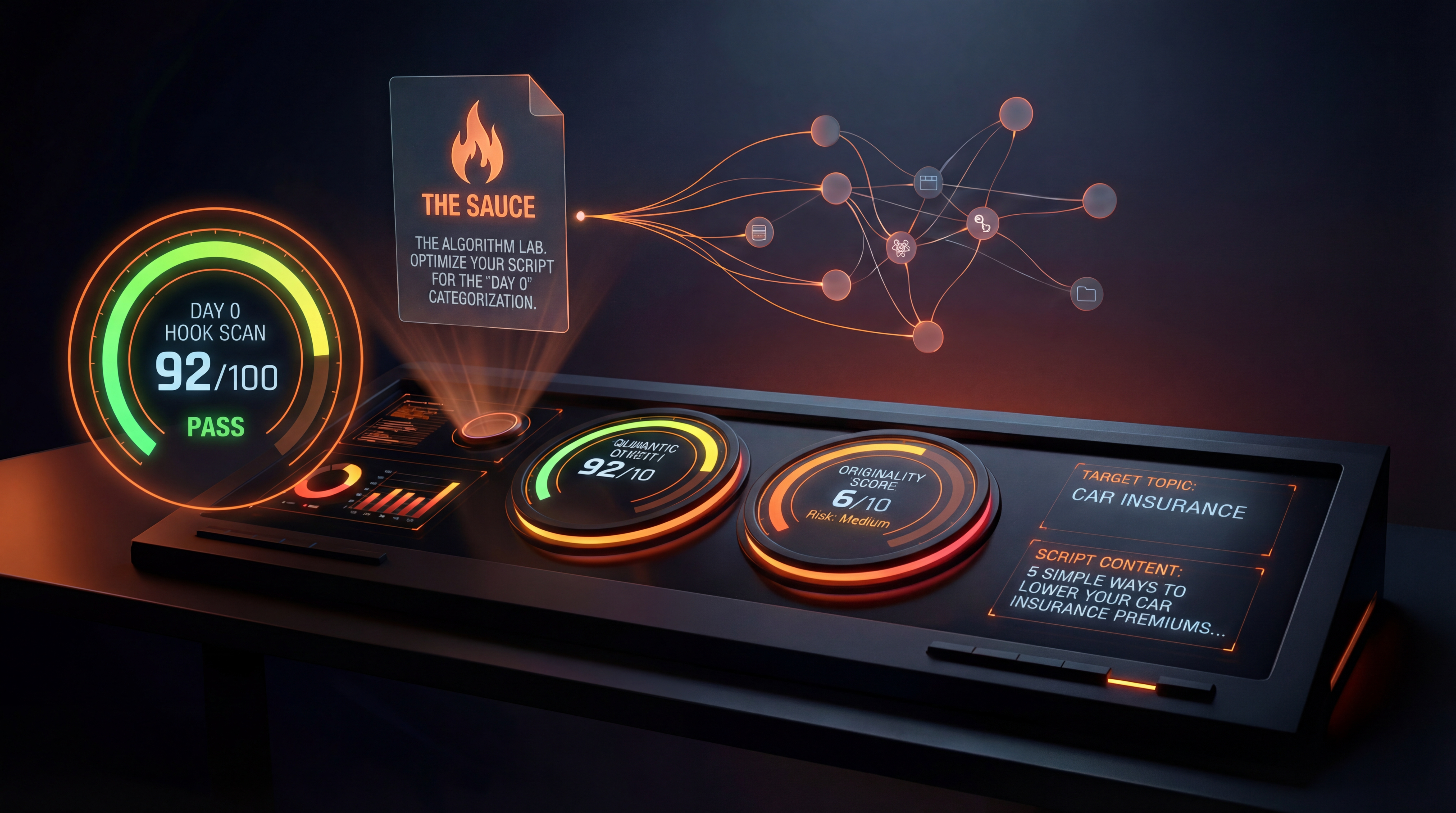 Script Sauce - YouTube algorithm optimization tool